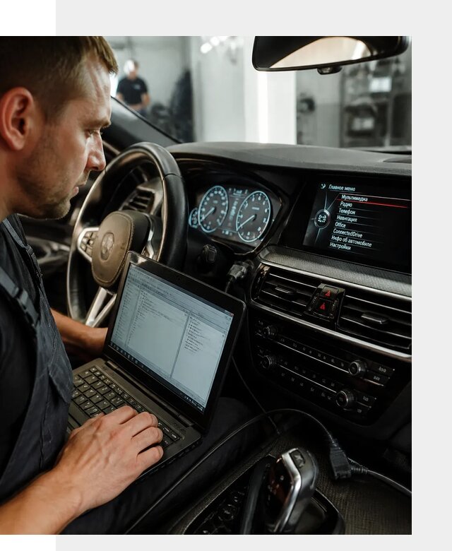 Русификация приборной панели BMW для авто в Угличе от компании