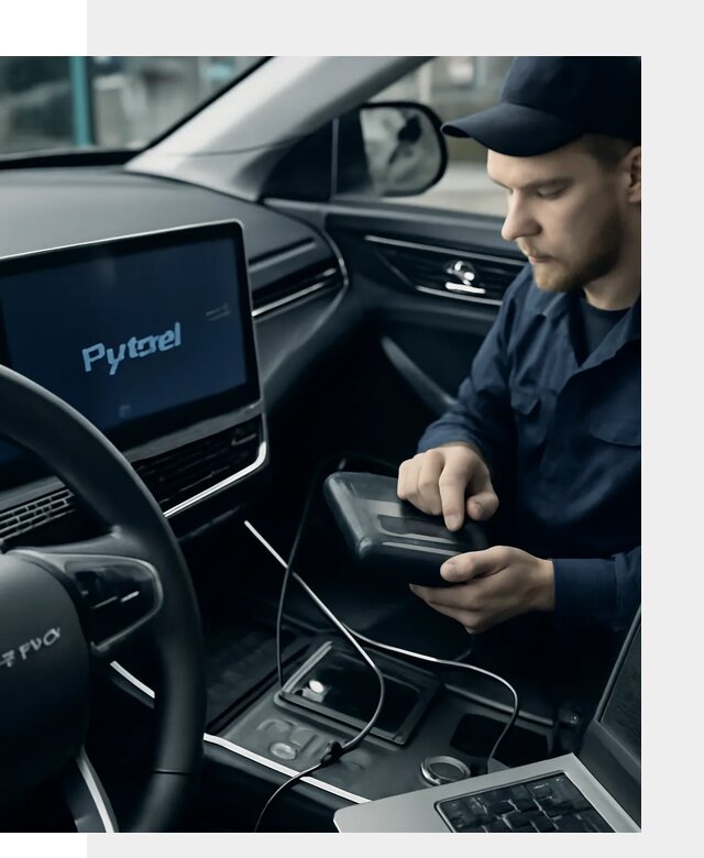 Русификация автомобилей Jetour с адаптацией меню в Угличе