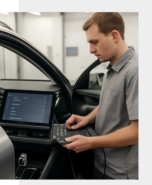 Русификация мультимедиа автомобилей Lynk Co в Угличе