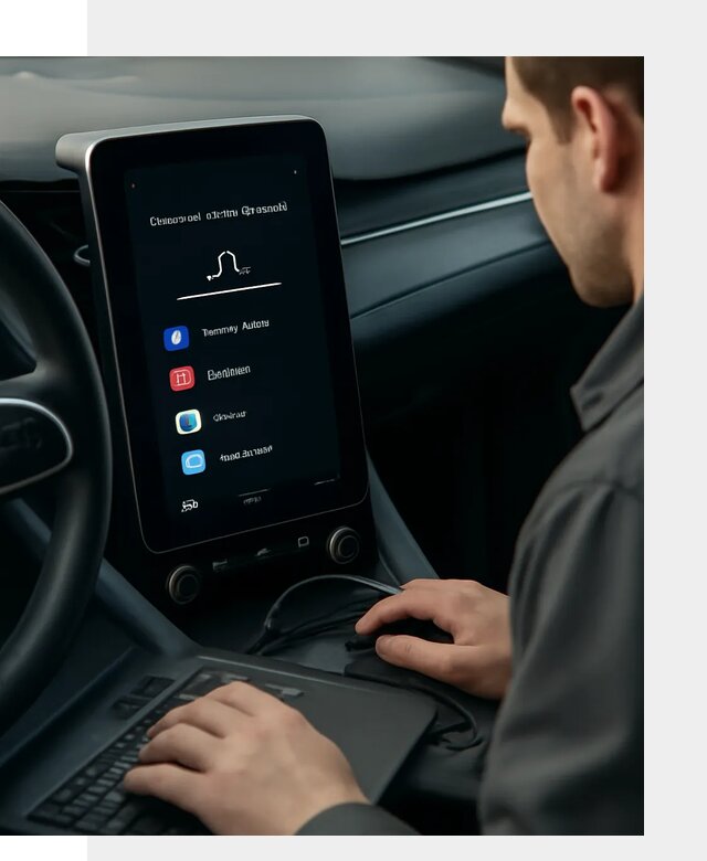 Установка приложений Lynk Co на автомобиль в Угличе