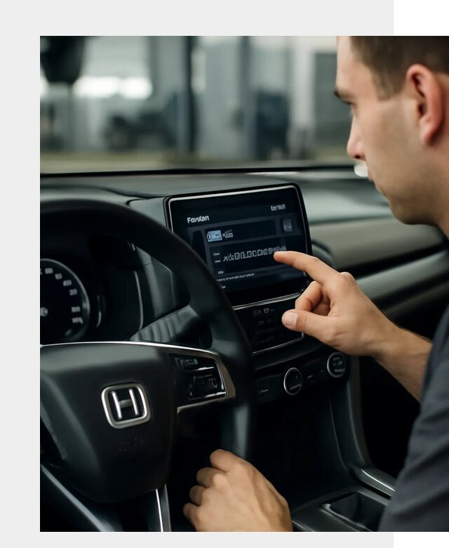 Русификация панели приборов Honda в Угличе по цене 5210 ФастМобиль-Глч